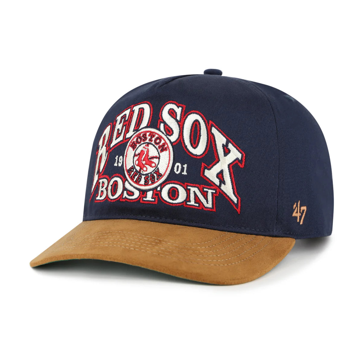 BOSTON RED SOX COOPERSTOWN BREAK WOOD SUEDE '47HITCH