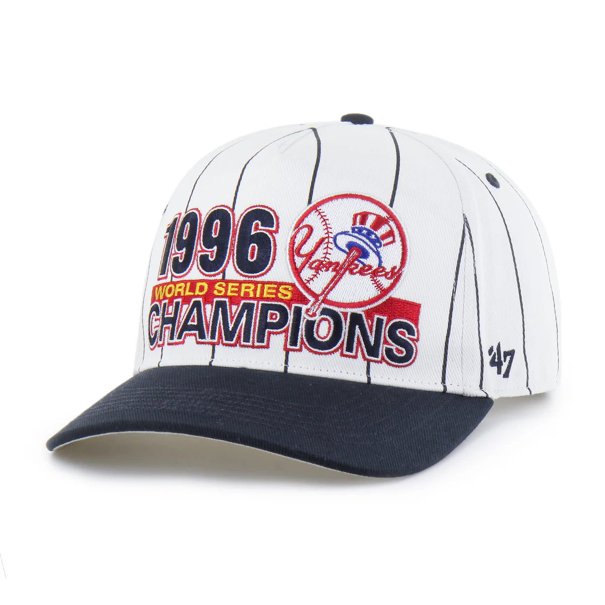 New York Yankees Cooperstown World Series Encased Pinstripe '47Hitch