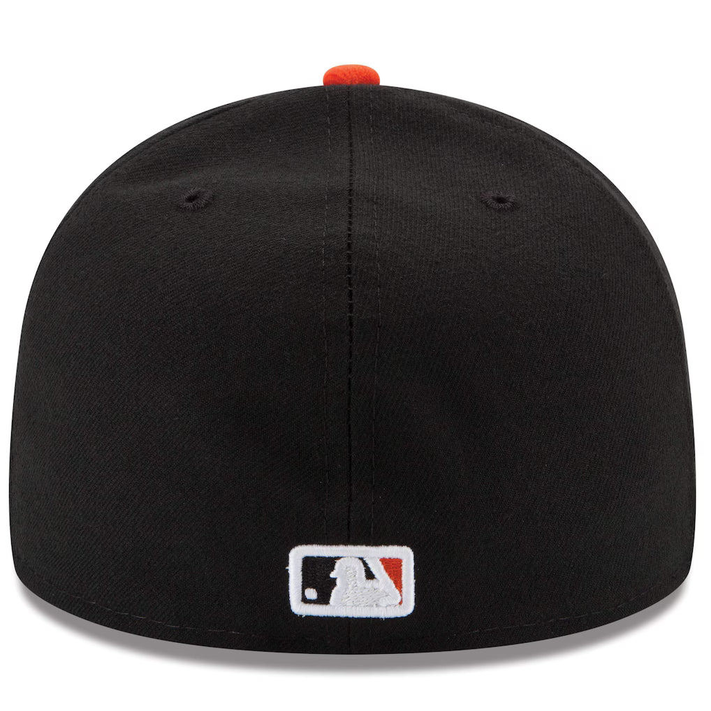 Men's San Francisco Giants New Era Black Game AuthenticCollection On-Field 59FIFTY Fitted Hat