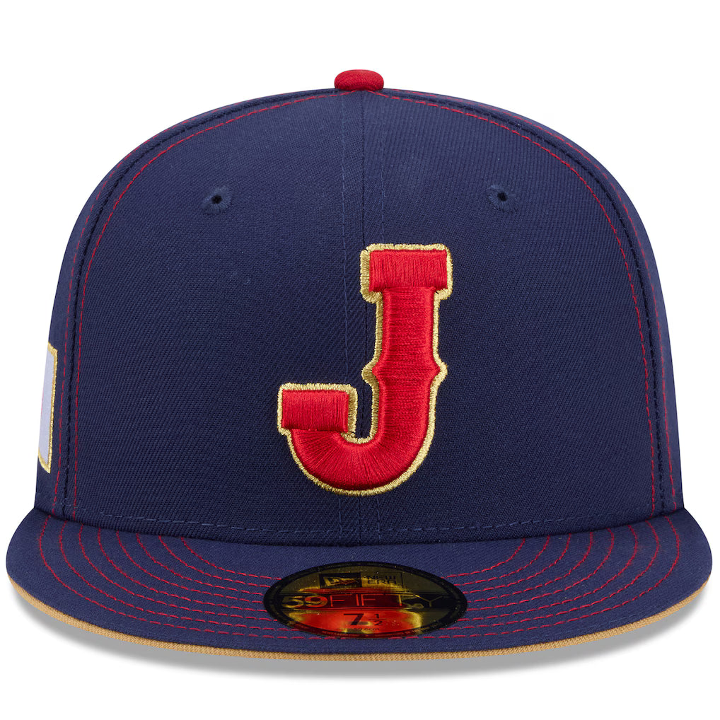 Men's Japan Baseball New Era Navy 2026 World Baseball Classic59FIFTY Fitted Hat