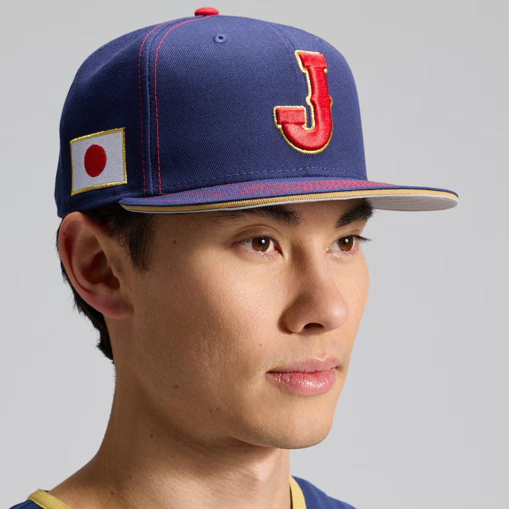 Men's Japan Baseball New Era Navy 2026 World Baseball Classic59FIFTY Fitted Hat