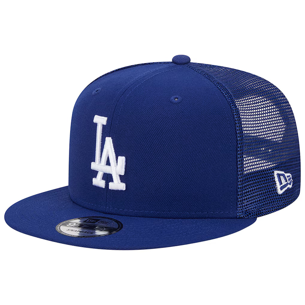 Men's Los Angeles Dodgers New Era Royal Team Color Trucker9FIFTY Snapback Hat