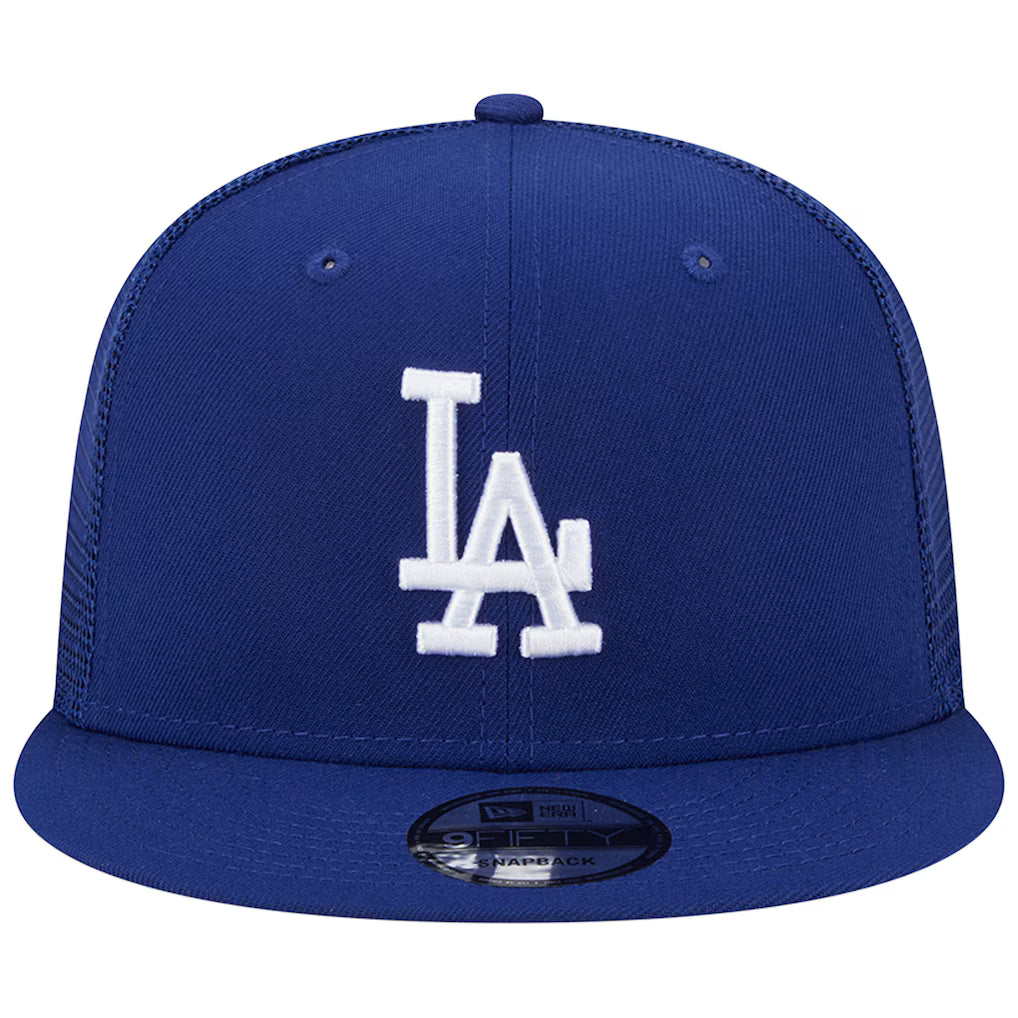 Men's Los Angeles Dodgers New Era Royal Team Color Trucker9FIFTY Snapback Hat