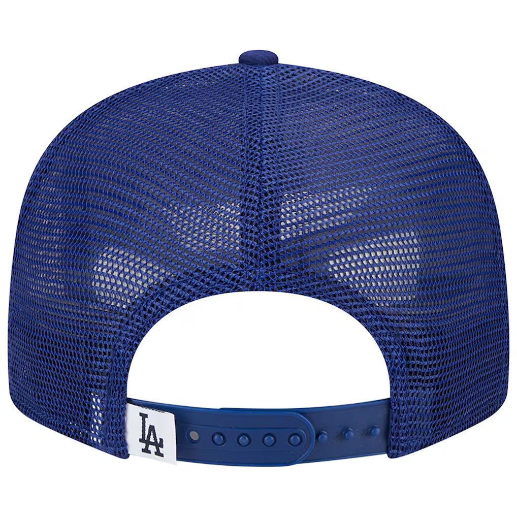 Men's Los Angeles Dodgers New Era Royal Team Color Trucker9FIFTY Snapback Hat