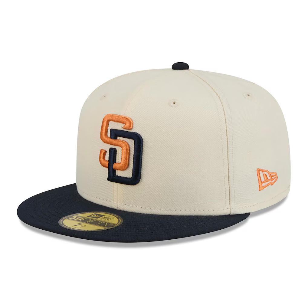 Men's San Diego Padres New Era Cream/Obsidian 2026 CityConnect 59FIFTY Fitted Hat
