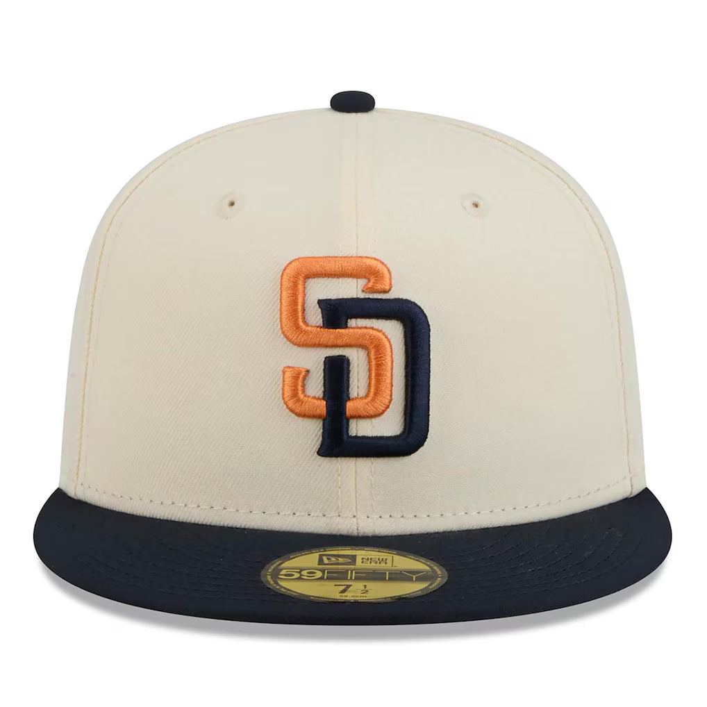 Men's San Diego Padres New Era Cream/Obsidian 2026 CityConnect 59FIFTY Fitted Hat