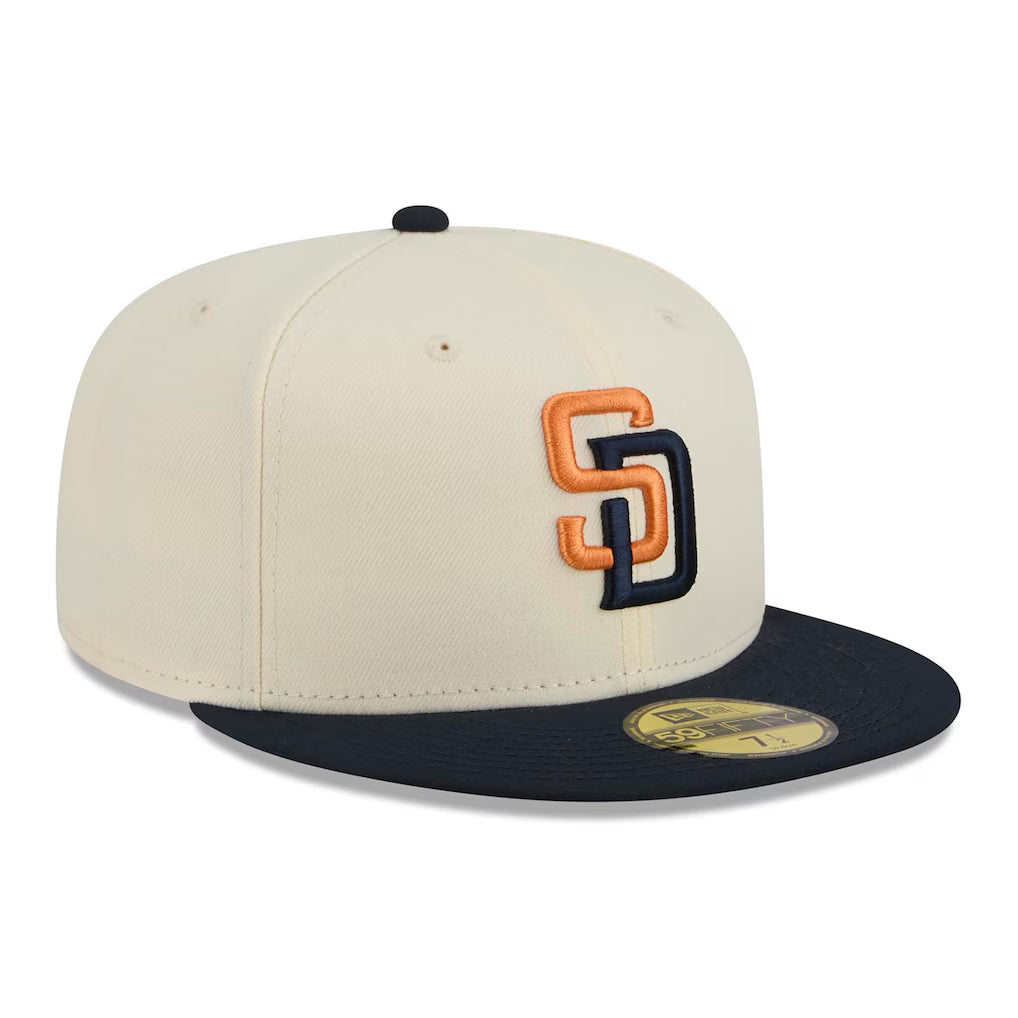Men's San Diego Padres New Era Cream/Obsidian 2026 CityConnect 59FIFTY Fitted Hat