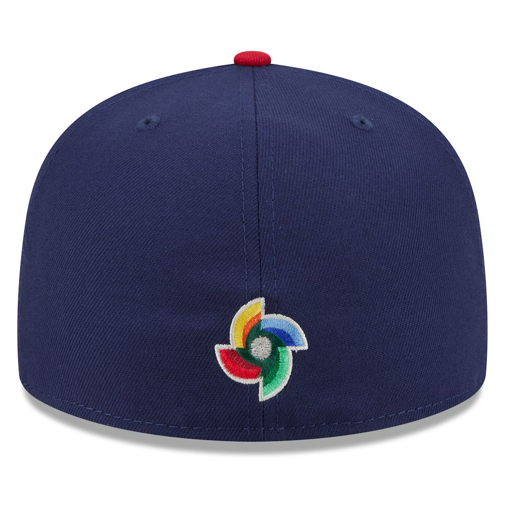Men's USA Baseball New Era Navy/Red 2026 World BaseballClassic 59FIFTY Fitted Hat